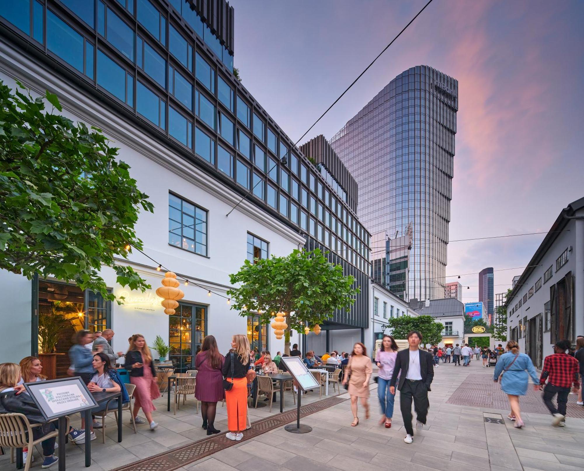 Hilton Warsaw City Hotel المظهر الخارجي الصورة
